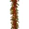 9' X 14" Pre-lit Decorative Collection Valley Pine Artificial Christmas Garland with Red Berries and 50 Soft White Battery Operated LEDs with Timer